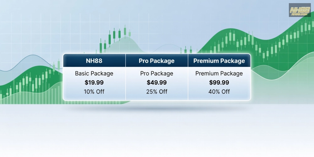 Bảng giá chi tiết các gói hướng dẫn NH88 cập nhật năm 2025