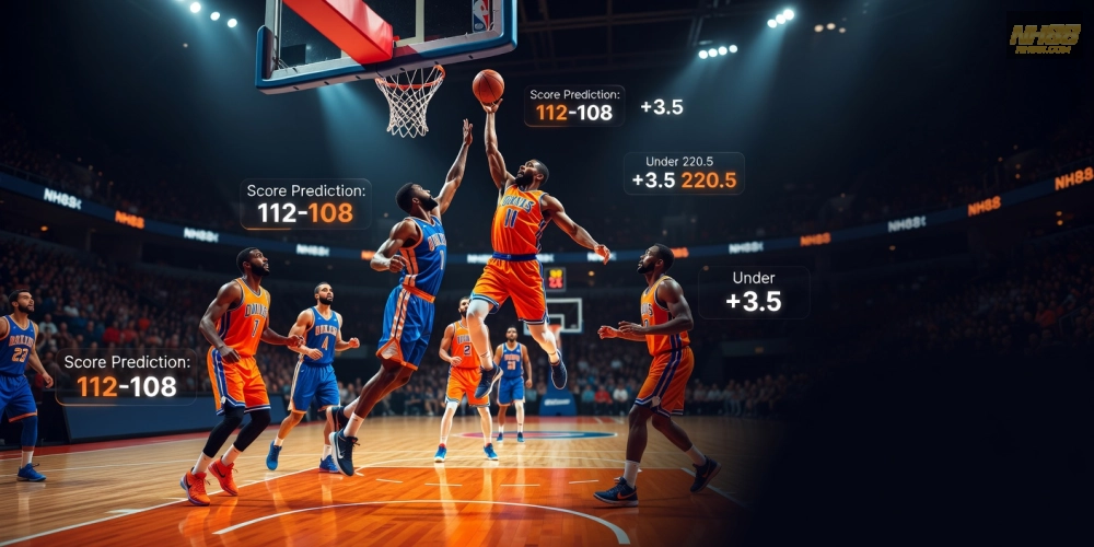 Giao diện cá cược bóng rổ NBA trên nh88 với tỷ lệ odds hấp dẫn